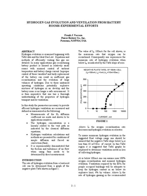 Battery Room Ventilation | Diffusion | Battery (Electricity)