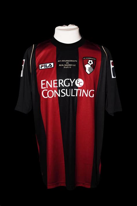 Bournemouth Special football shirt 2013. Sponsored by Energy Consulting