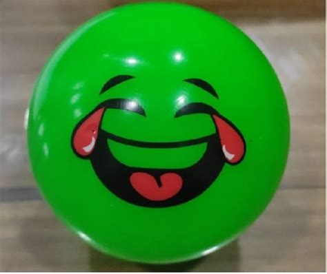 Crimson Green PVC Cricket Emoji Ball, 80 Gm at Rs 40/piece in Jalandhar ...