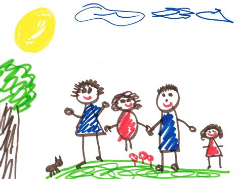 My Family Drawing at GetDrawings | Free download