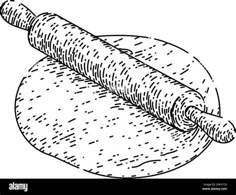 dough flour sketch hand drawn vector Stock Vector Image & Art - Alamy