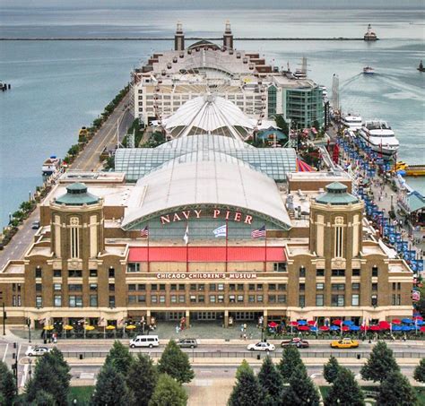 Navy Pier, Chicago, Il….in the 1960' s the pier was an empty shell.