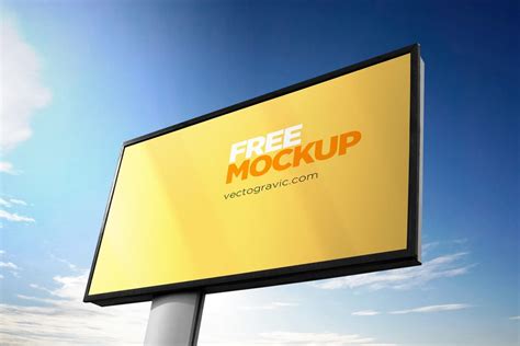 Signboard PSD Mockup Download For Free | DesignHooks