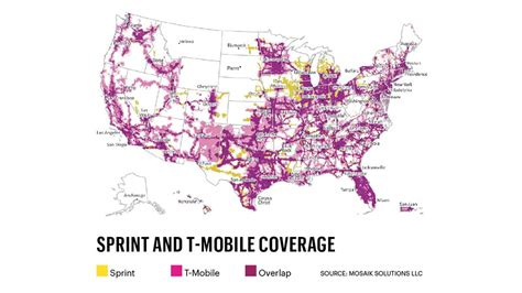 Sprint Wireless Coverage Area Map