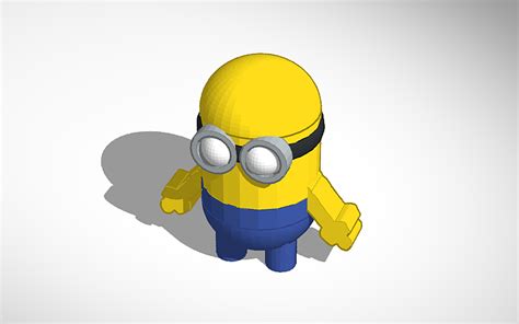 3D design minion - Tinkercad