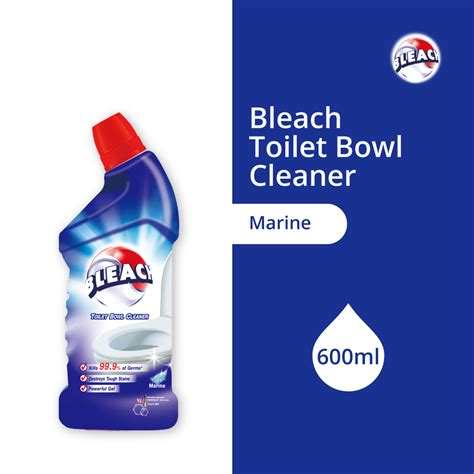 Bleach Toilet Bowl Cleaner 600ml - Marine - Whealth Lohmann Centralin ...