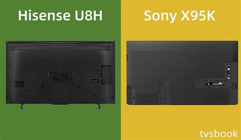 Hisense U8H vs Sony X95K TV Comparison Review | TVsBook