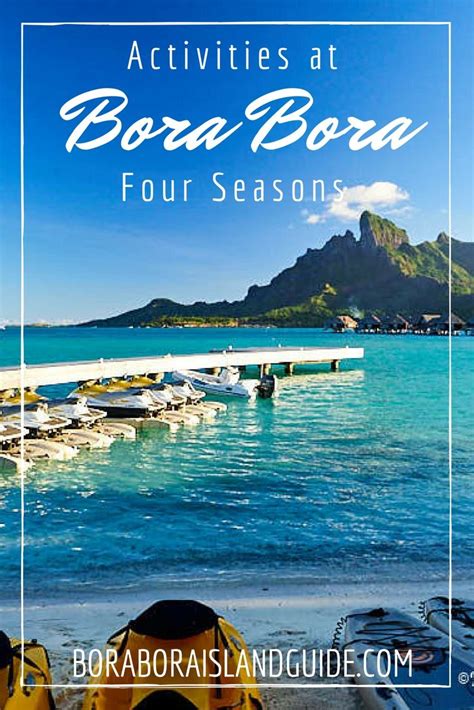 Activities in Bora Bora Four Seasons Resort | South pacific travel ...