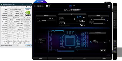 EVGA GeForce RTX 2060 KO and Precision X1 : r/overclocking