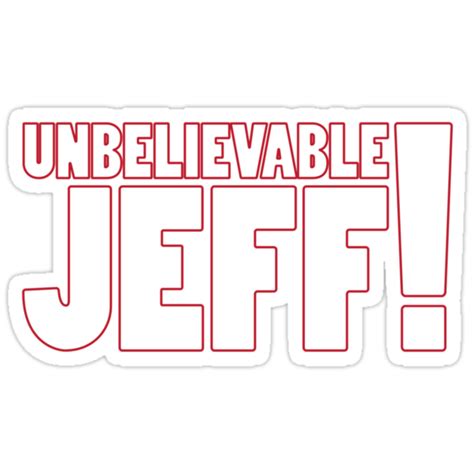 "Unbelievable Jeff! Chris Kamara" Stickers by Matt Burgess | Redbubble