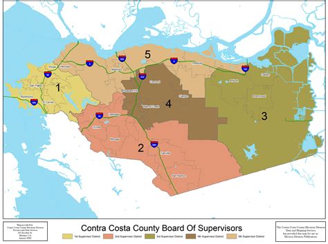 District & Precinct Maps - Contra Costa County