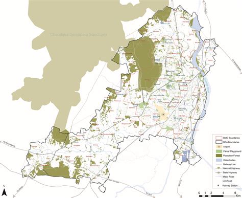 Illustration: Parks Base Map Bhubaneswar Smart city project. by Sonam ...