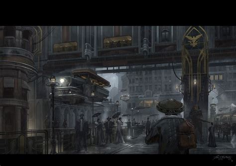 ArtStation - Dusk, Luis Esteves | Dieselpunk, Sci fi concept art, Retro futurism