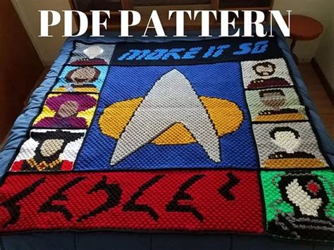 Star Trek Crochet Patterns | Star wars crochet, Geeky crochet patterns ...