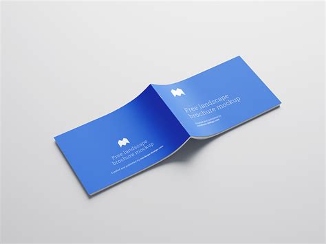 Free Landscape Brochure Mockup