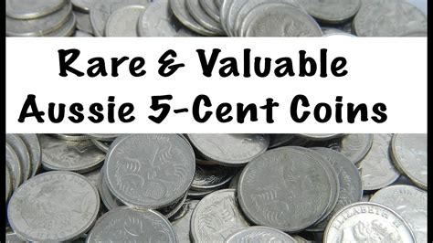 Rare and Valuable Australian 5 Cent Coins - YouTube