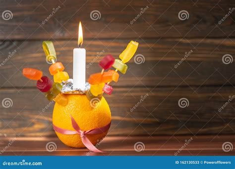 Orange Christingle is a Symbolic Object Used in the Advent, Christmas ...