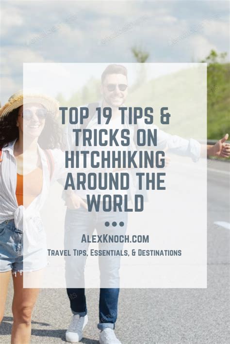 How to Hitchhike Around the World - Top 19 Tips & Tricks