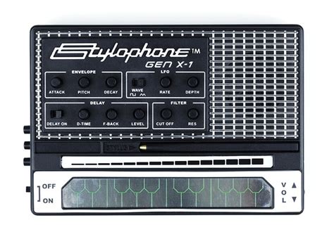 Stylophone GEN X-1 portable analog synthesizer now available in U.S.