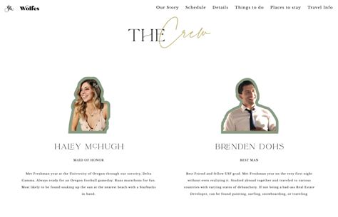 10 Beautiful Wedding Website Examples to Inspire You - antiquewolrd.com