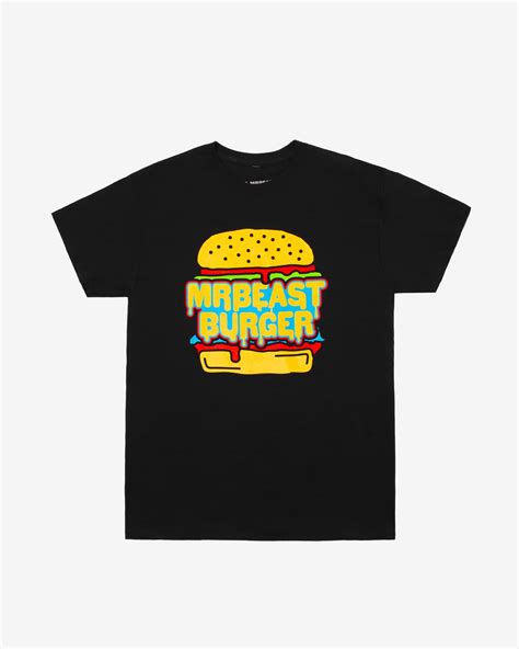 MrBeast Burger 'Logo' Tee | MrBeast Official