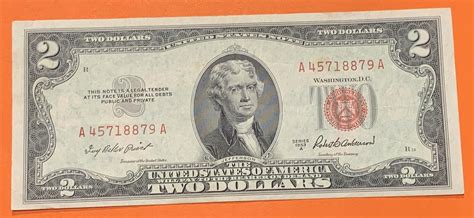 1928 $2 Red Seal United States Note - OUTSTANDING! | eBay