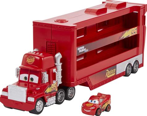 Disney Pixar Cars Hauler Rust Eze Mack Lightning McQueen Semi Truck - circesoftware.net