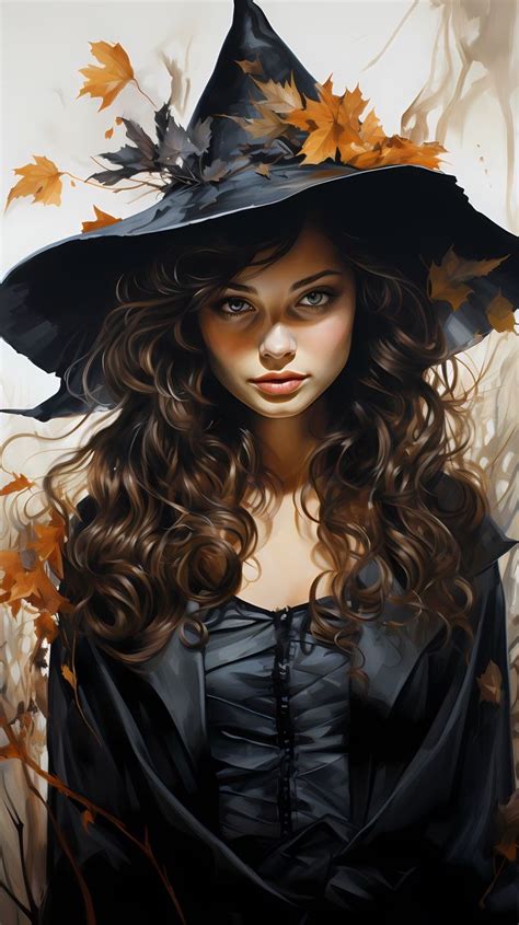 Illustrated witch character, HD, character inspiration, character reference-ArtAndjelija in 2023 ...