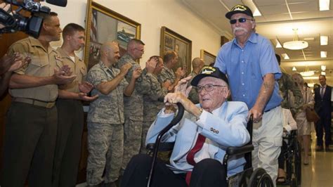 USS Arizona survivors welcomed to Washington 75 years after Pearl Harbor attack - ABC News