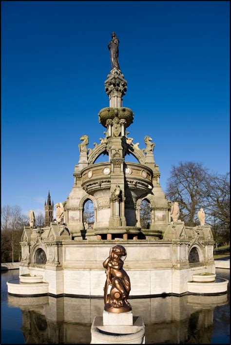 Stewart Memorial fountain, in Kelvingrove Park, Glasgow. - Glasgow City Heritage Trust