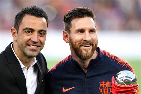 Xavi on Messi equaling his record: It had to be him, it is an honour ...