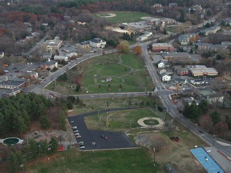 Burlington, MA : Town center captured 13-Nov-05 from helicopter looking East. photo, picture ...