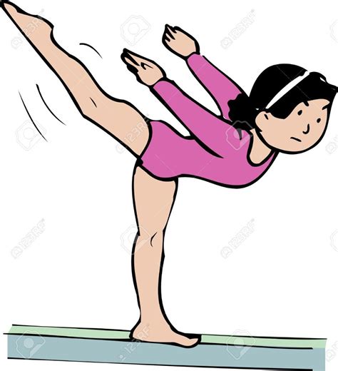 Download High Quality gymnastics clipart balance beam Transparent PNG ...