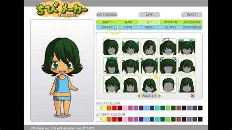 Chibi Maker (Game Walkthrough by GirlsGames.com) - YouTube