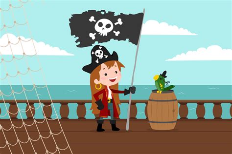 CUENTO INFANTIL: Una pirata muy feroz | Bosque de Fantasías