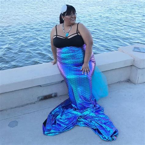 Gorgeous Mermaid Plus Size Costume for Halloween | Plus size halloween costume, Plus size ...