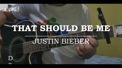 Justin Bieber - That Should Be Me ft. Rascal Flatts [Guitar Chords] - YouTube