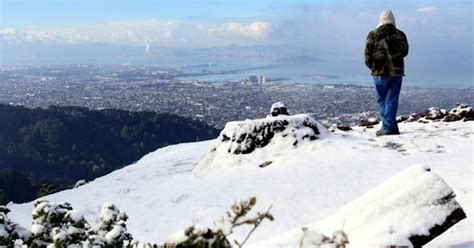 Bay Area Snow May Fall As Low As 300 Feet - CBS San Francisco