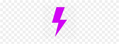 Purple Lightning Bolt Clip Art - Purple Lightning PNG - FlyClipart