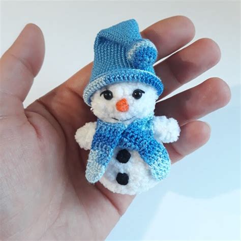 Amigurumi Snowman Pattern PDF - Etsy