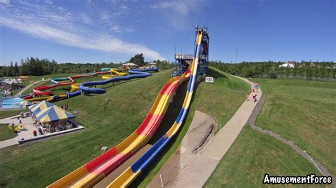 Magic Mountain Water Park in Moncton, New Brunswick, Canada - rides ...