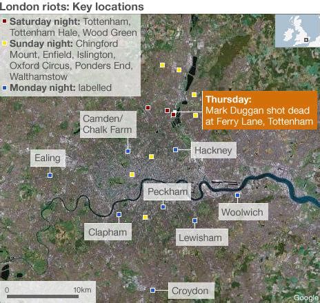 London riots: Arrest over House of Reeves store arson - BBC News