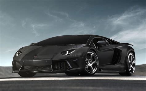 Mag HD Wallpapers: Black Lamborghini Aventador