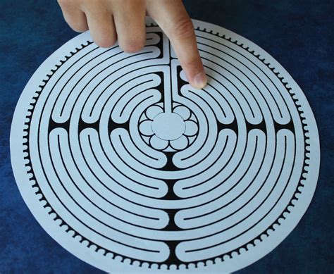 Printable Finger Labyrinth - Printable Word Searches