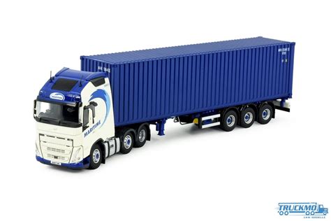 Tekno Maritime Volvo FH05 Globetrotter XL container trailer 85678 | TRUCKMO Truck Models – Your ...