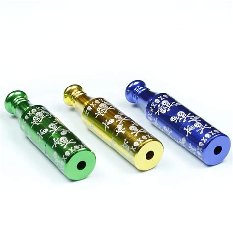 Mettle Fashion Bottle Smok Metal Pipes Portable Weed Tobacco Pipe ...