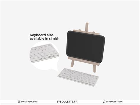 The Sims Resource - Bonbon - Tablet computer (english and simlish keyboard)