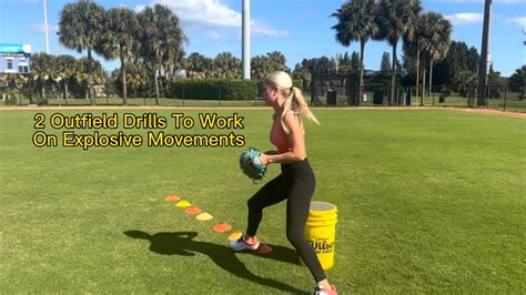 2 Outfield Drills To Work On Explosive Movements - YouTube