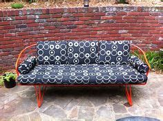 Vintage Homecrest sofa redo. | Flickr - Photo Sharing! Vintage Outdoor ...