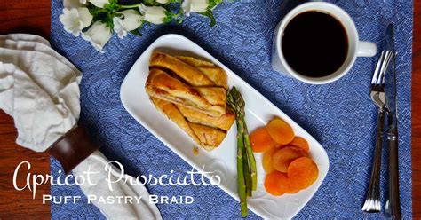 Apricot Prosciutto Puff Pastry Braid - Renee Nicole's Kitchen